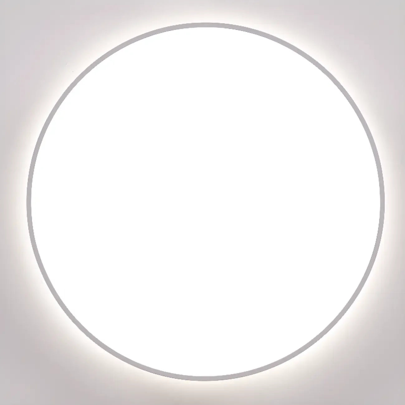 Stylish Circular Acrylic Flush Ceiling Light in Multi Dimming