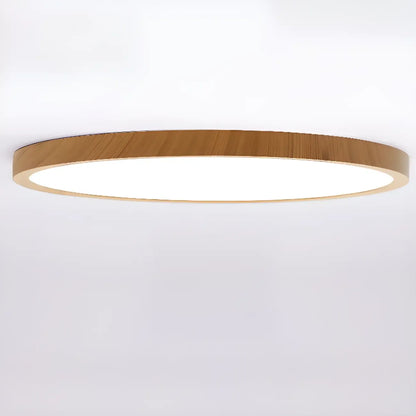 Simplistic Circular Acrylic Flush Ceiling Light in Dimmable