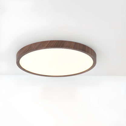 Simplistic Circular Acrylic Flush Ceiling Light in Dimmable