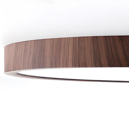 Simplistic Circular Acrylic Flush Ceiling Light in Dimmable