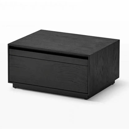 Scandinavia Solid Wood Two-Drawer Storage Nightstand