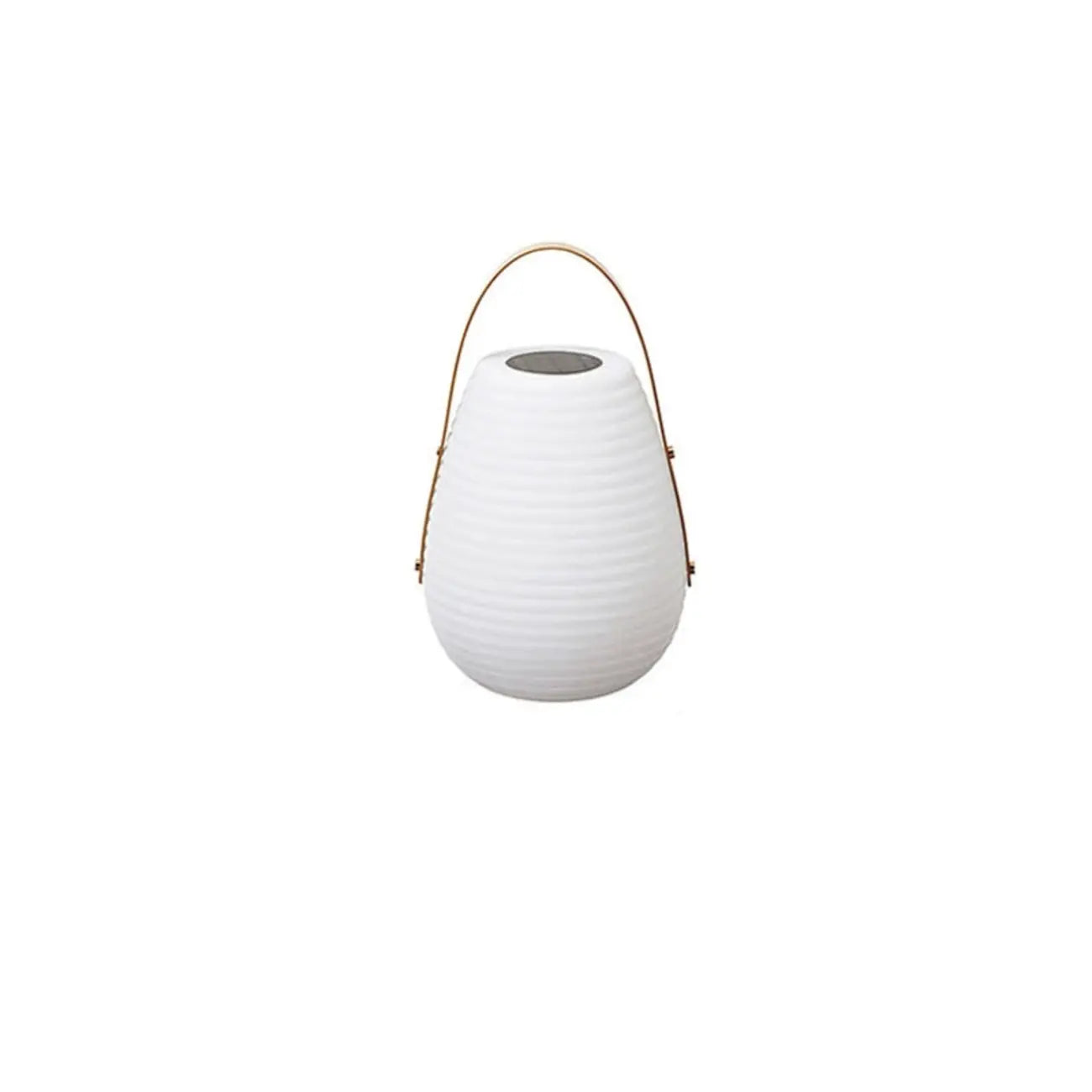 Minimalist Resin White Lantern Design Post Cap Light