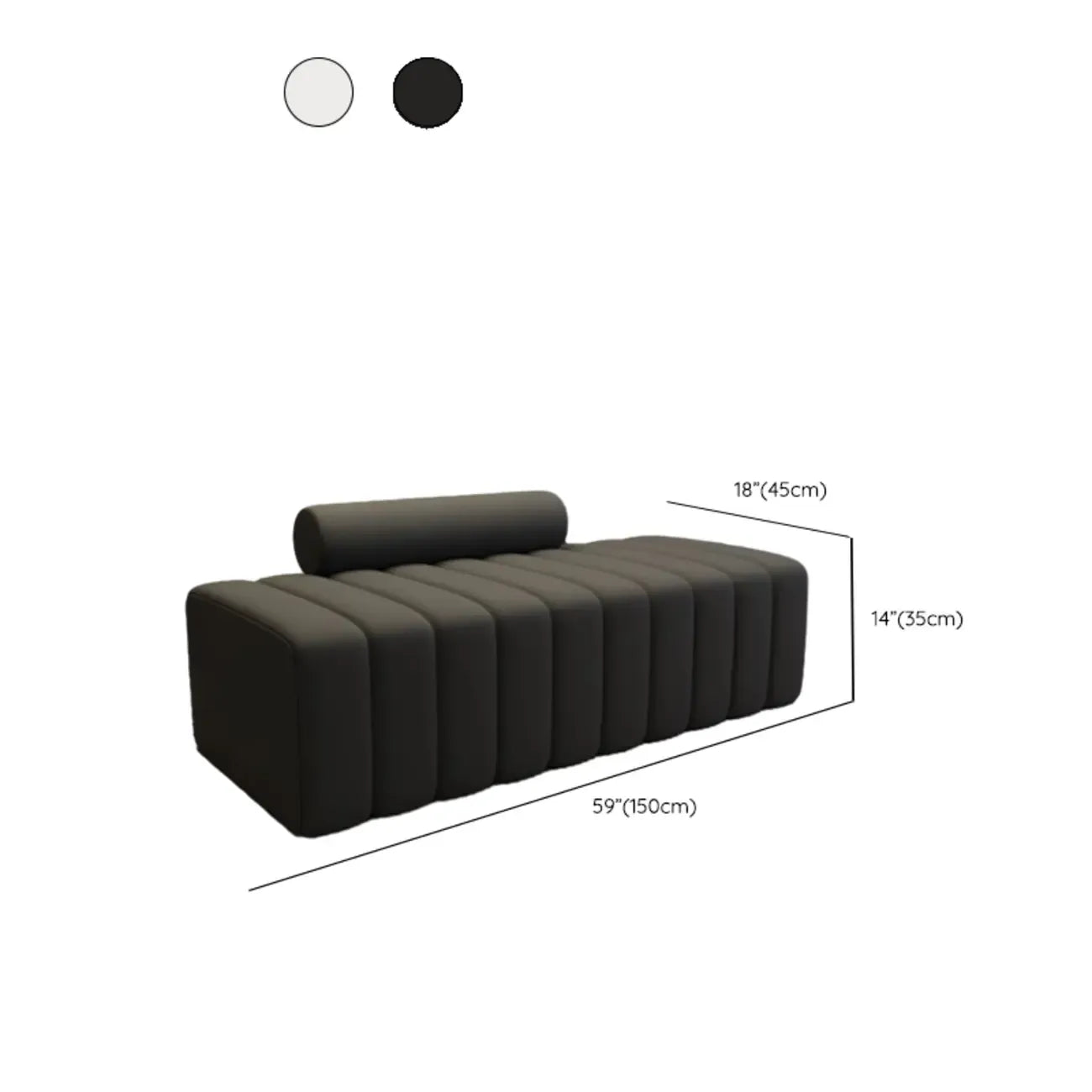 Elegance Flannel Upholstered Entryway Bench with Storage