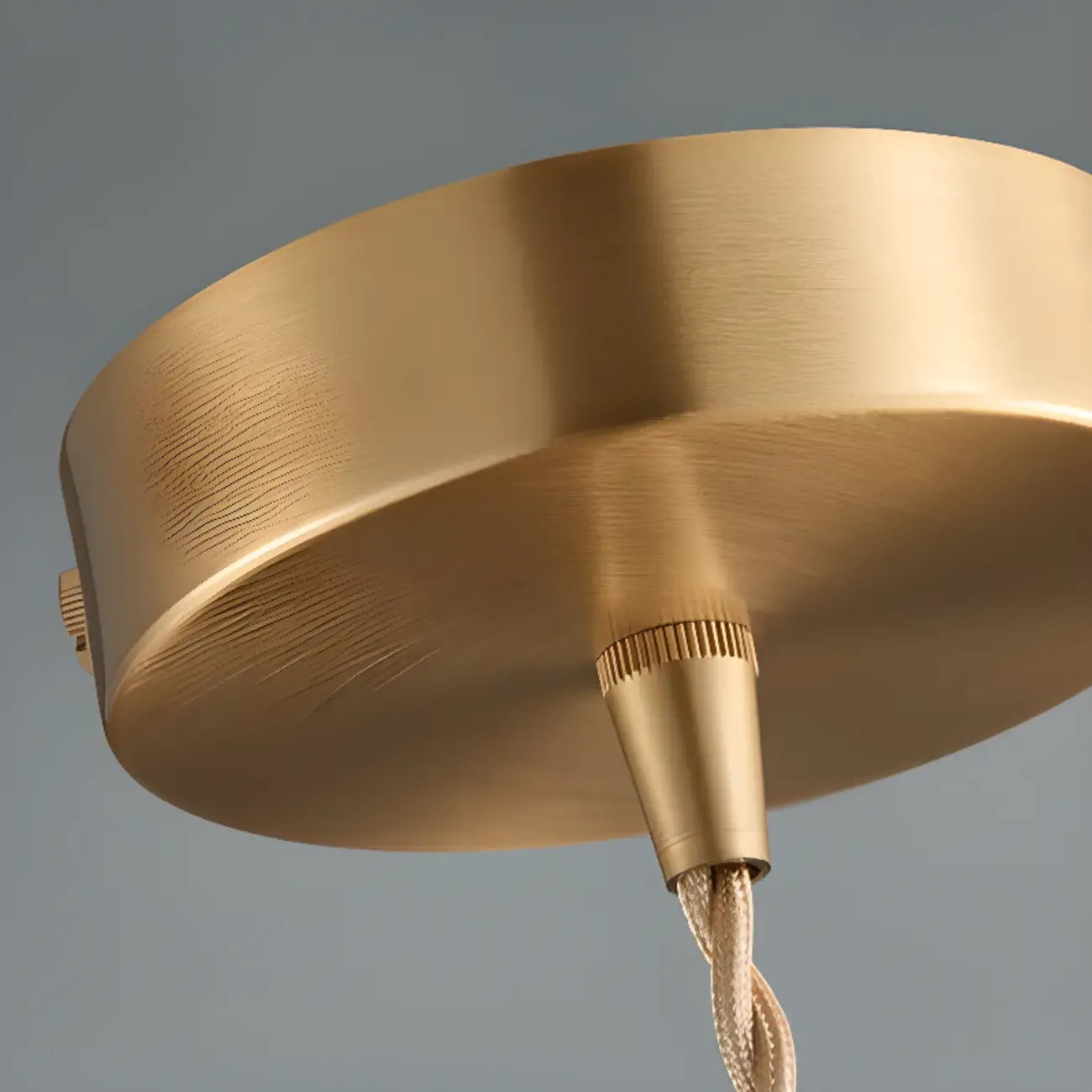 Modern Height Adjustable Blue Glass Kitchen Pendant Lighting