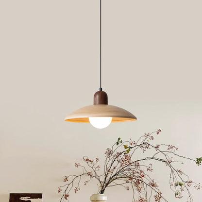 Modern Rustic Round Pendant Light for Kitchen