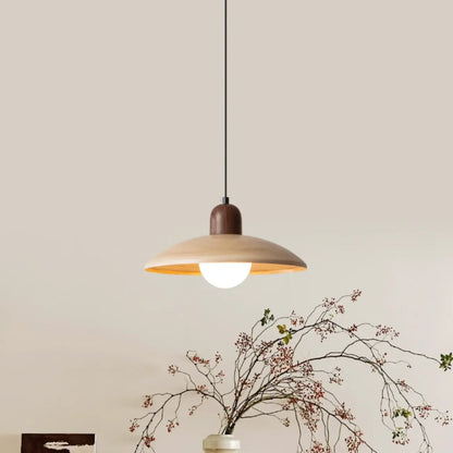 Modern Rustic Round Pendant Light for Kitchen