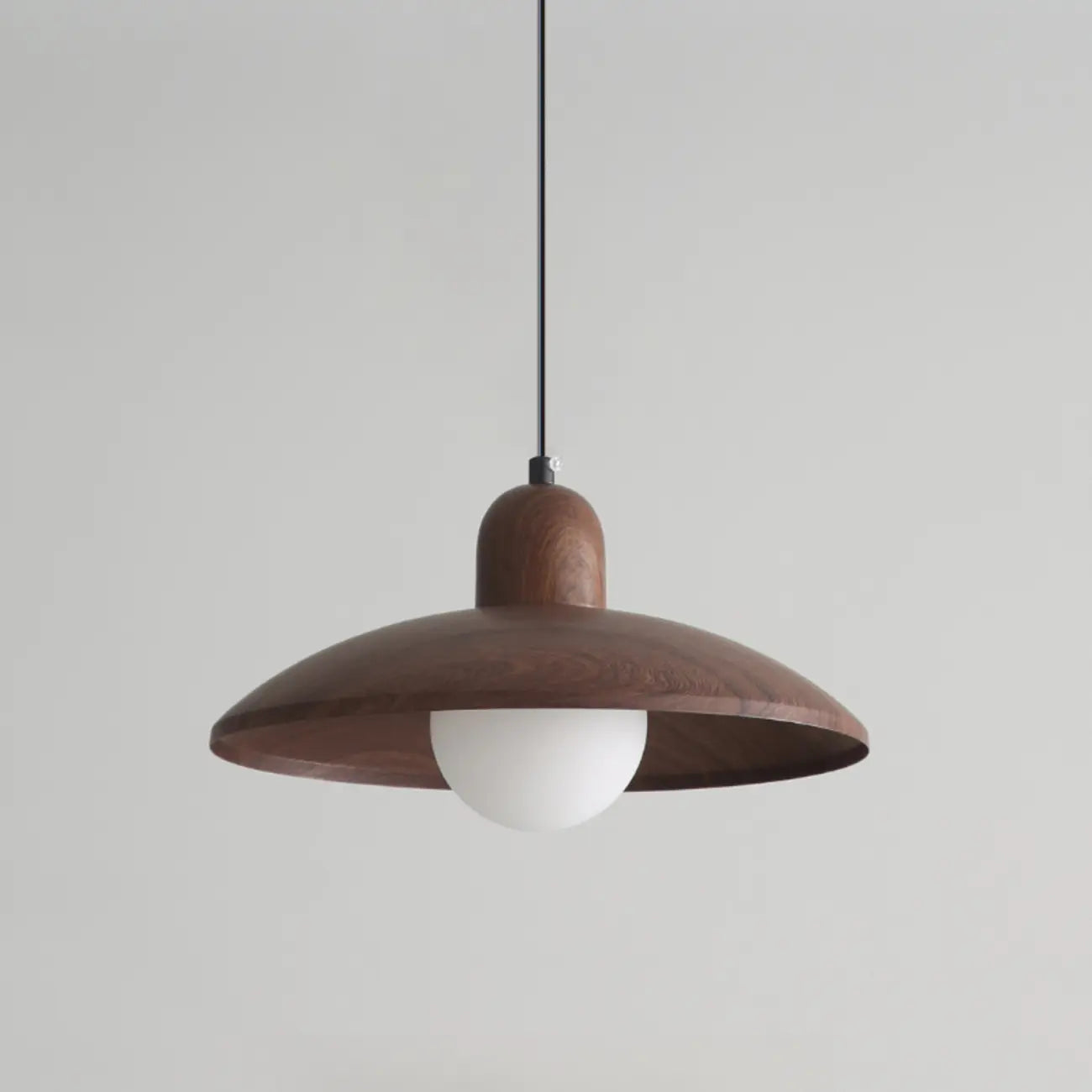 Modern Rustic Round Pendant Light for Kitchen