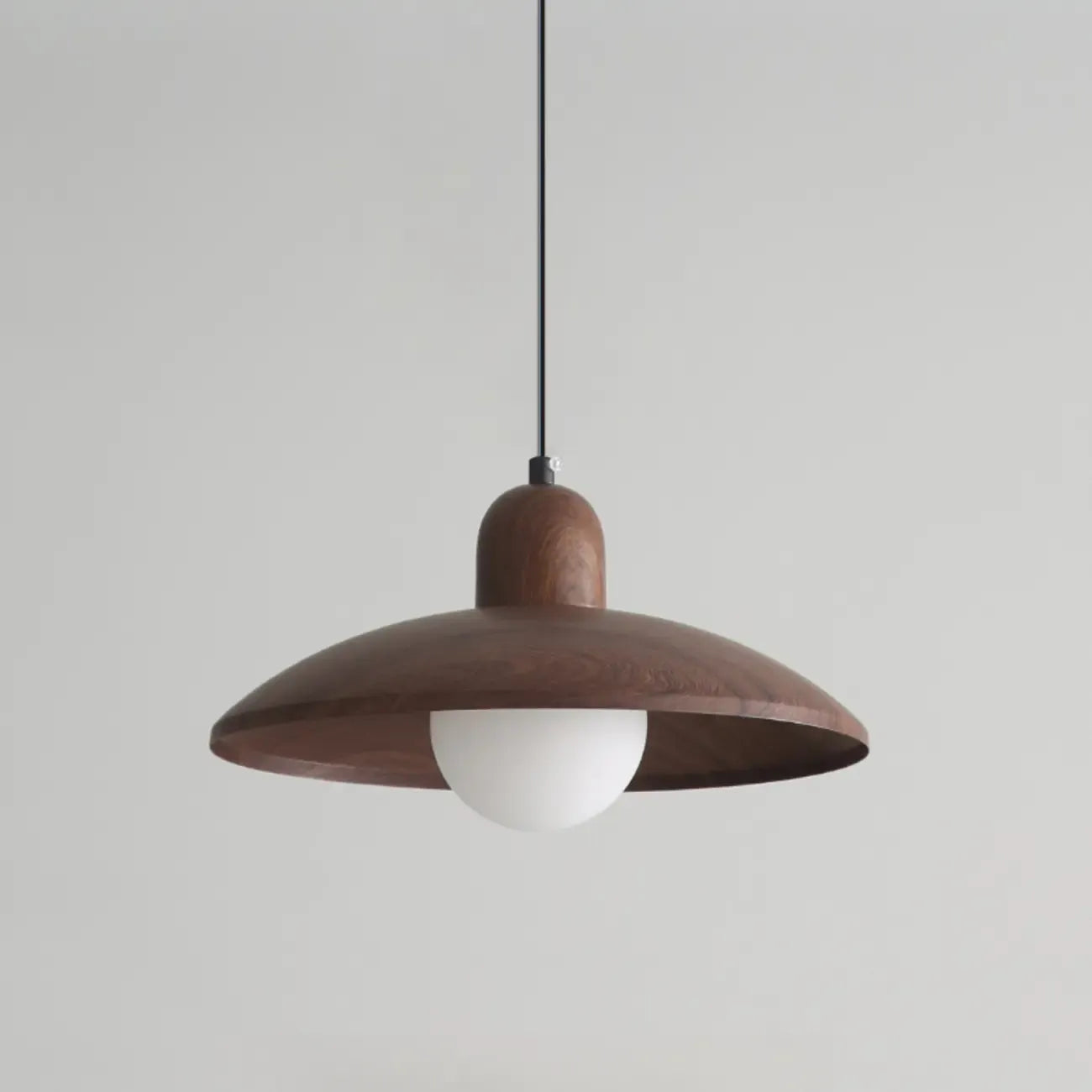 Modern Rustic Round Pendant Light for Kitchen