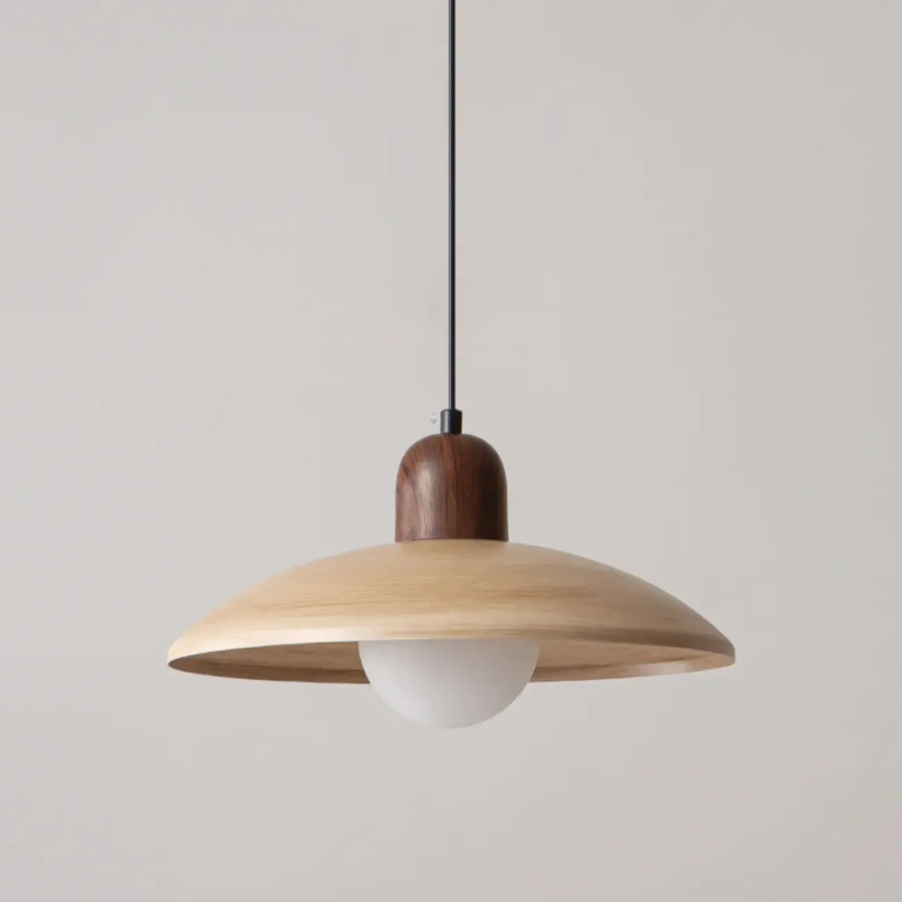 Modern Rustic Round Pendant Light for Kitchen