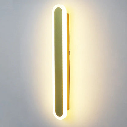 Dimmable Long Strip LED Bedroom Wall Light with Acrylic