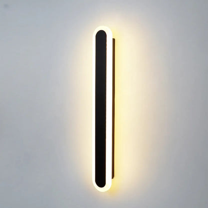 Dimmable Long Strip LED Bedroom Wall Light with Acrylic