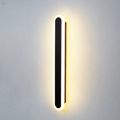 Dimmable Long Strip LED Bedroom Wall Light with Acrylic