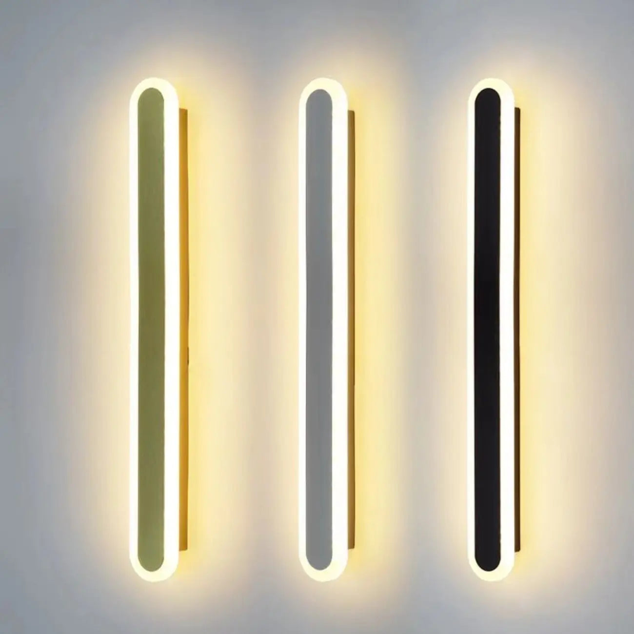 Dimmable Long Strip LED Bedroom Wall Light with Acrylic