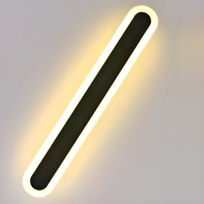 Dimmable Long Strip LED Bedroom Wall Light with Acrylic