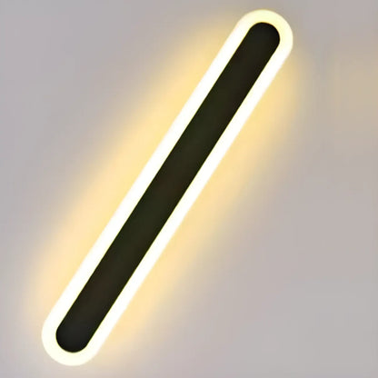 Dimmable Long Strip LED Bedroom Wall Light with Acrylic