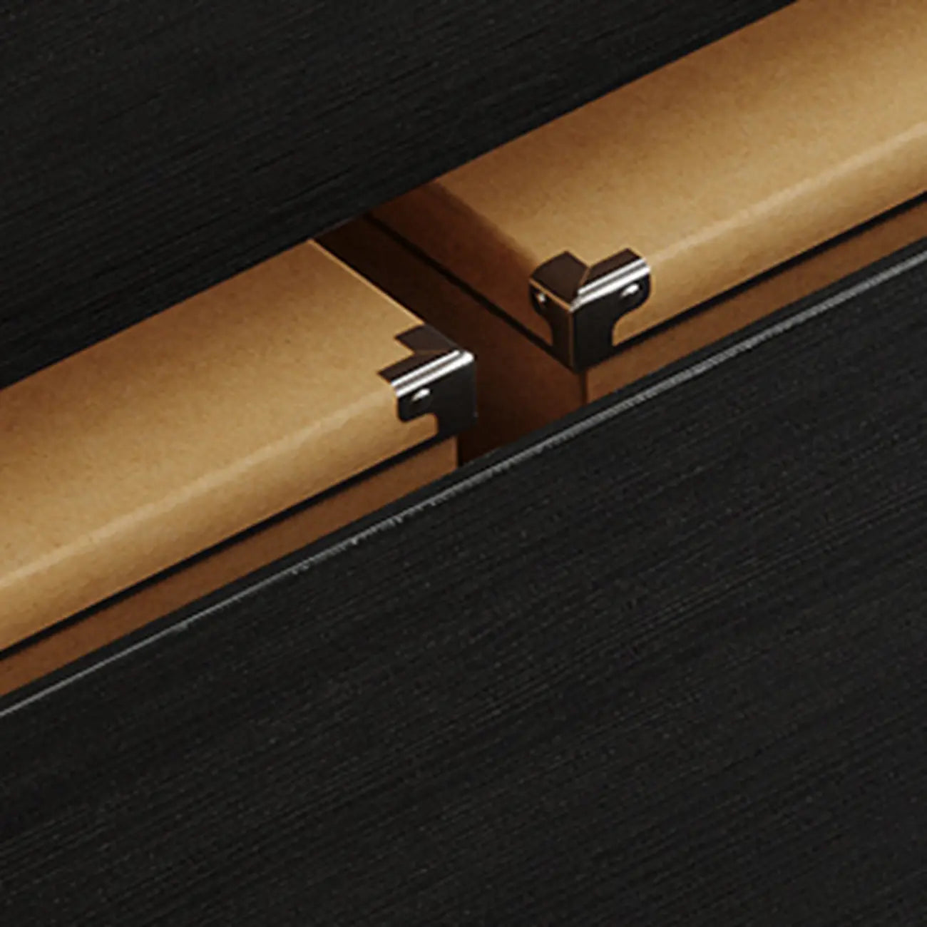 Art Deco Inspired Wood Dresser with Geometric Carvings