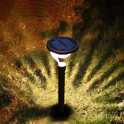Modern Solar Hemisphere Clear Shade Landscape Lighting