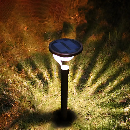 Modern Solar Hemisphere Clear Shade Landscape Lighting