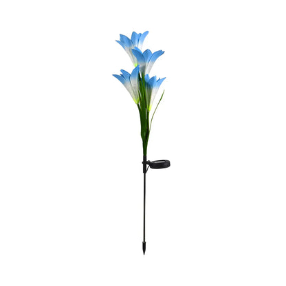 Decorative Artificial Lily Solar Landscape Lighting