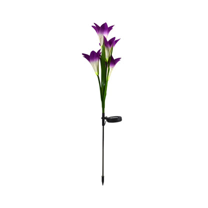 Decorative Artificial Lily Solar Landscape Lighting