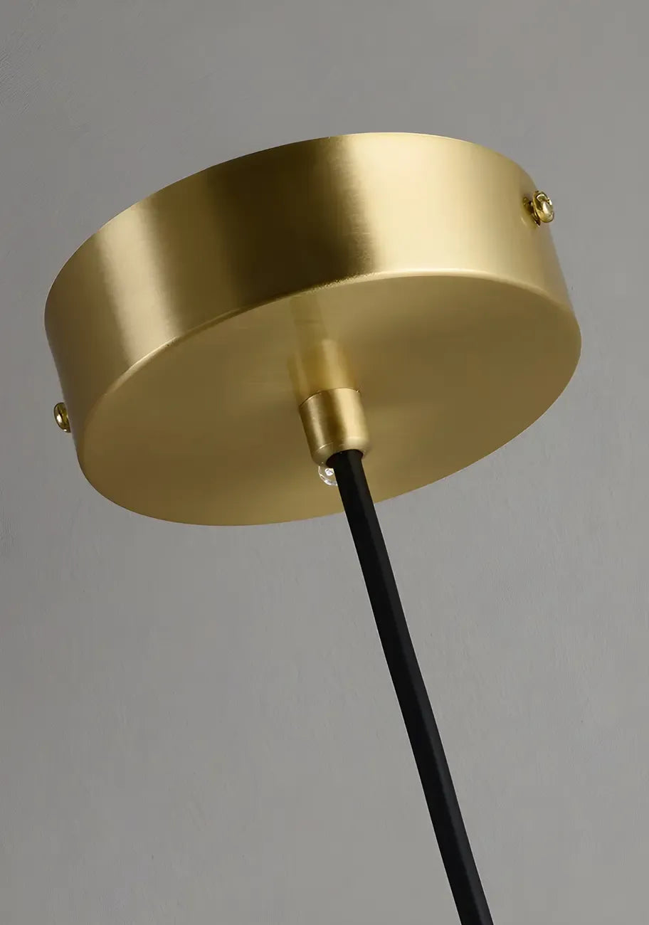 Minimalistic Alabaster White Bell Globe Pendant Light