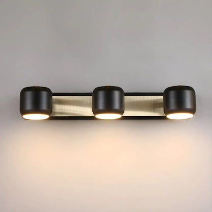 Minimalist Metal Vanity Light with Integrated LED for Bathroom
