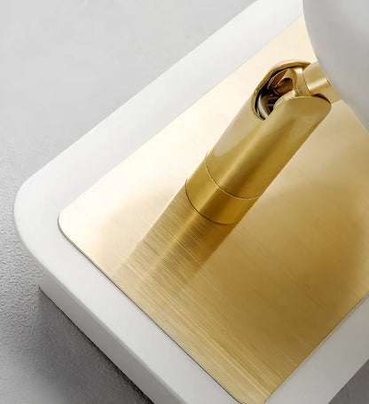 Minimalist Metal Vanity Light with Integrated LED for Bathroom