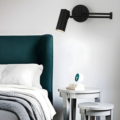 Modern Gold Simple Swing Arm Wall Light