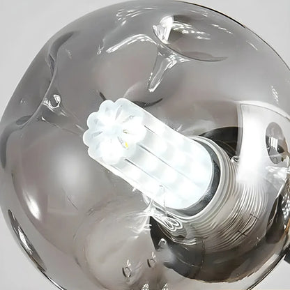 Modern LED Glass Crystal Sputnik Chandelier