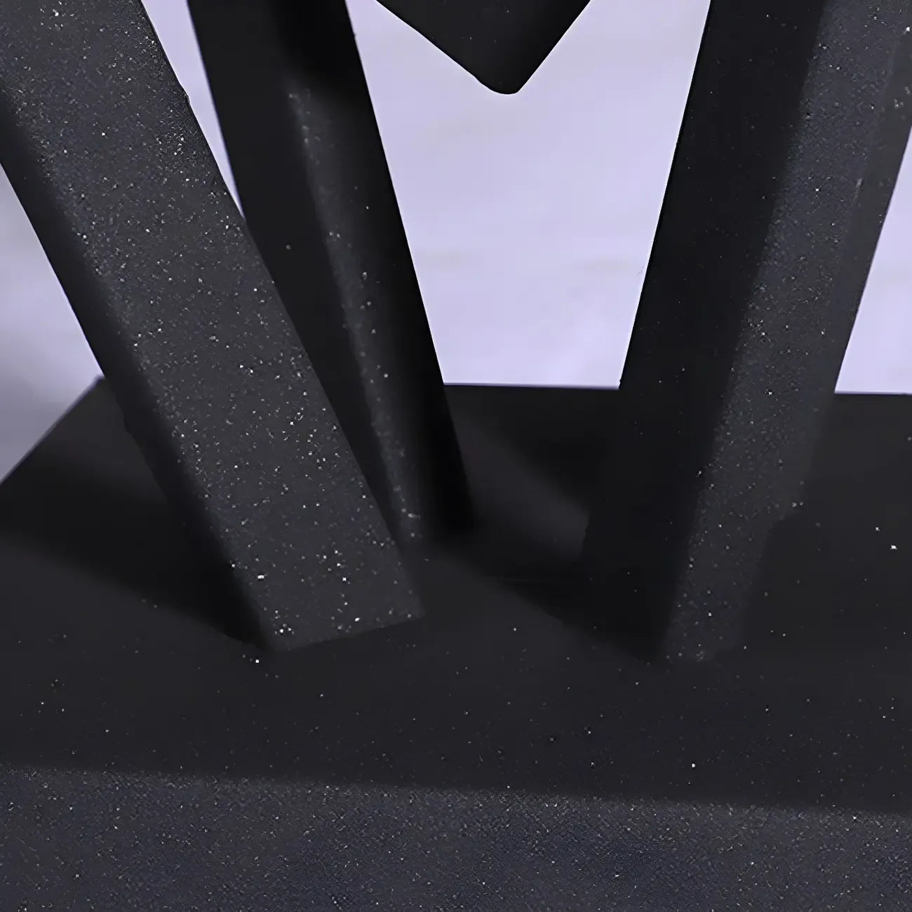 Black Metal Bracket Pyramid Solar Outdoor Post Lights