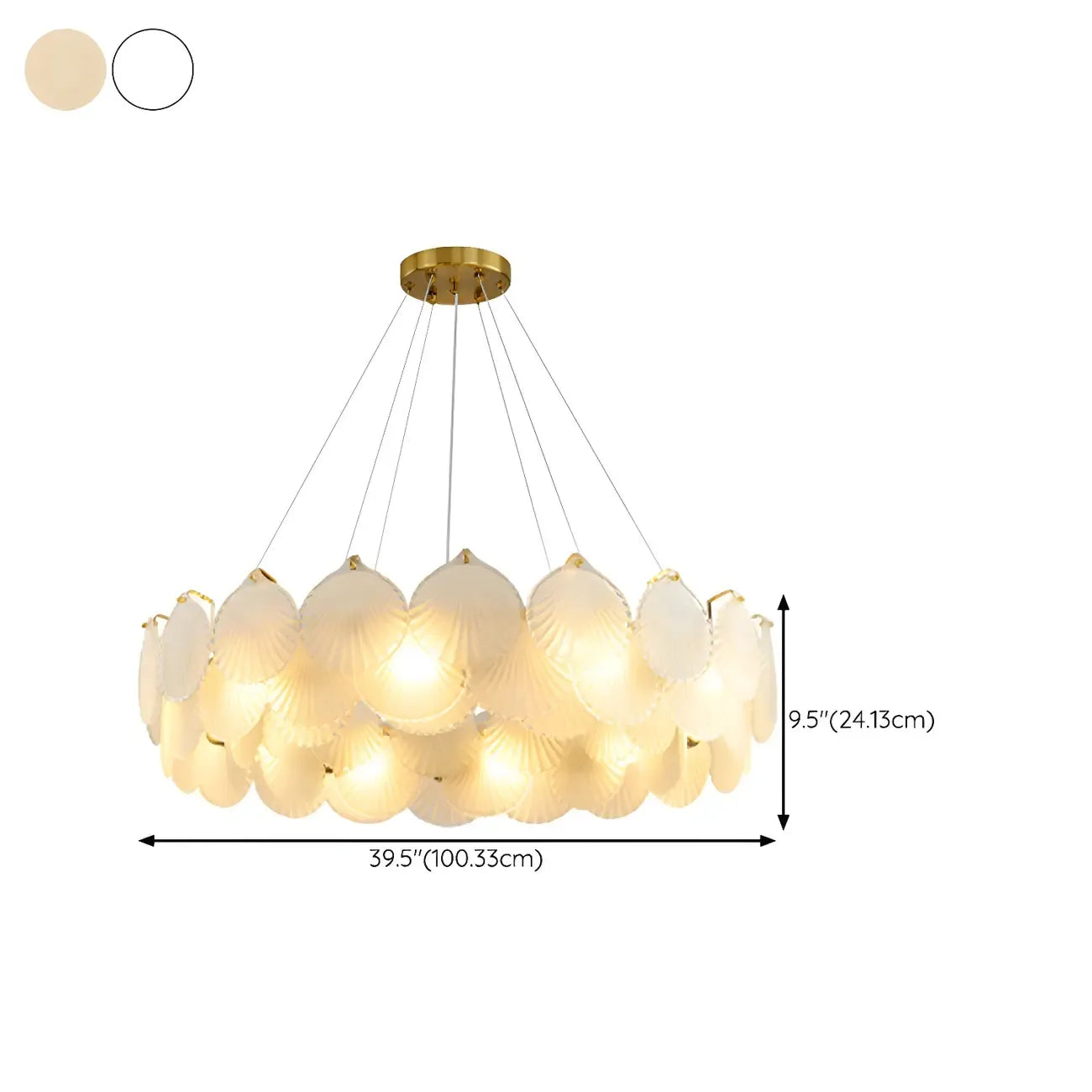 Luxury Clear Glass Geometric Island Pendant Light for Kitchen