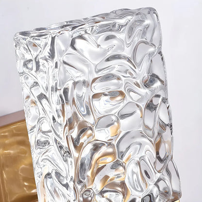 Glam Vanity Wall Light with Crystal Shades for Bathroom